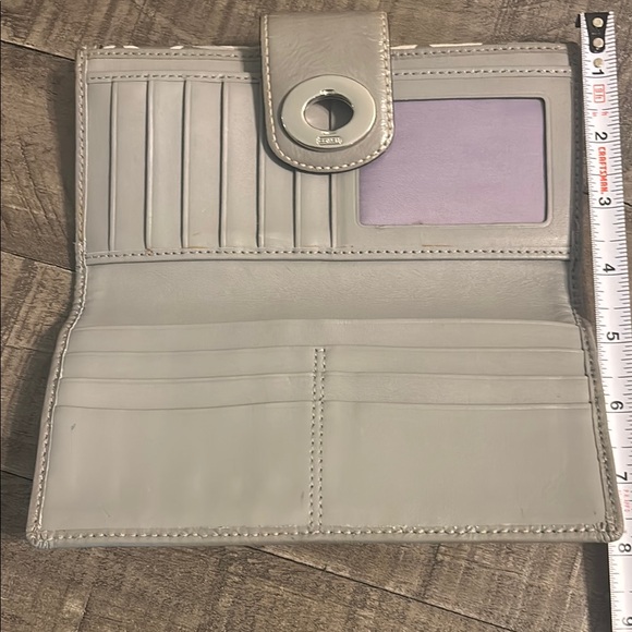 Coach Signature Pattern Wallet - Picture 3 of 5